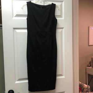 Black banana republic pencil like dress